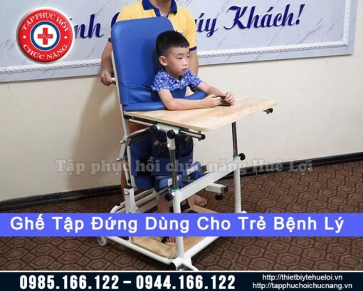 Ghế đa năng tập đứng cho trẻ bệnh lí
