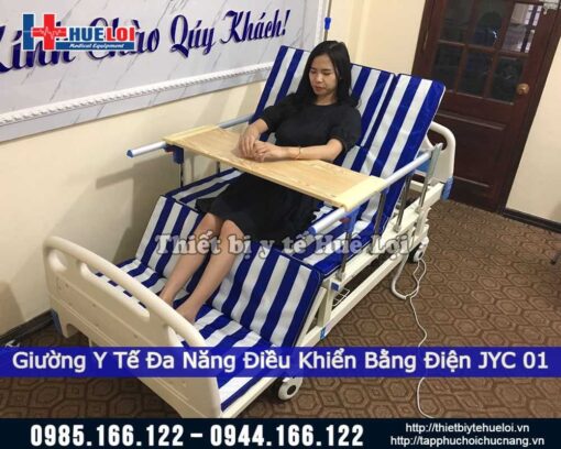 Giường y tế đa chức năng điều khiển bằng điện