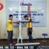 Khung tập đi bằng điện cho người già người tai biến