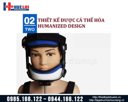 Khung nẹp hỗ trợ cố định cổ cho trẻ nhỏ