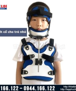 Khung nẹp hỗ trợ cố định cổ cho trẻ nhỏ