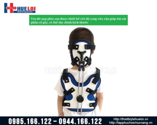 Khung nẹp hỗ trợ cố định cổ cho trẻ nhỏ