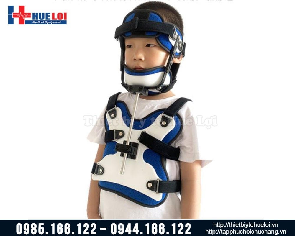 Khung nẹp hỗ trợ cố định cổ cho trẻ nhỏ