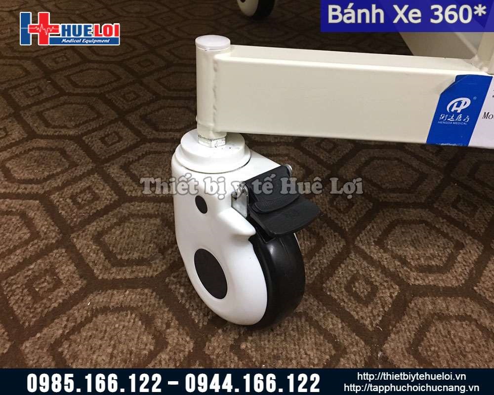 Giường bệnh tay quay đa chức năng cao cấp HL4
