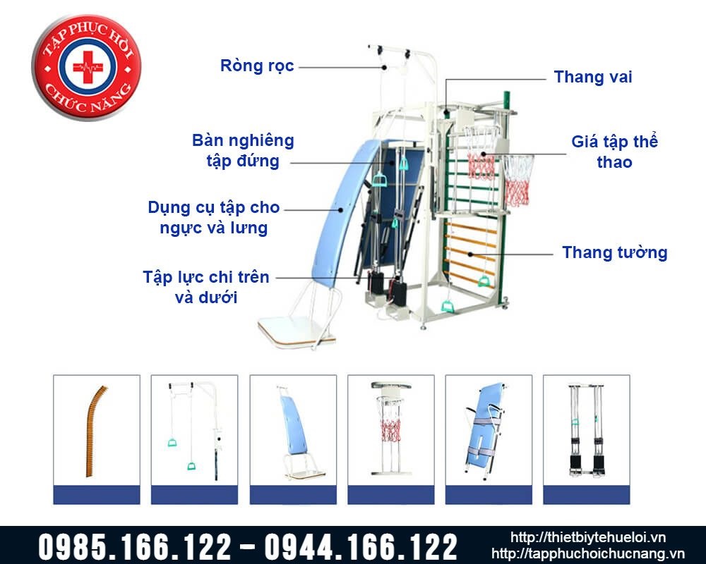 Phòng tập phục hồi chức năng cho người bệnh