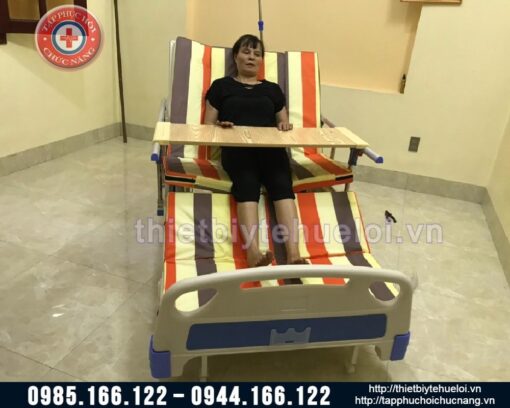 Giường bệnh tay quay đa chức năng cao cấp HL4