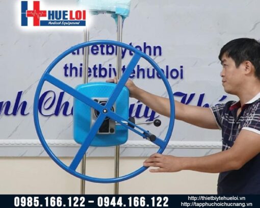 Khung bánh xe tập khớp vai cho người bệnh
