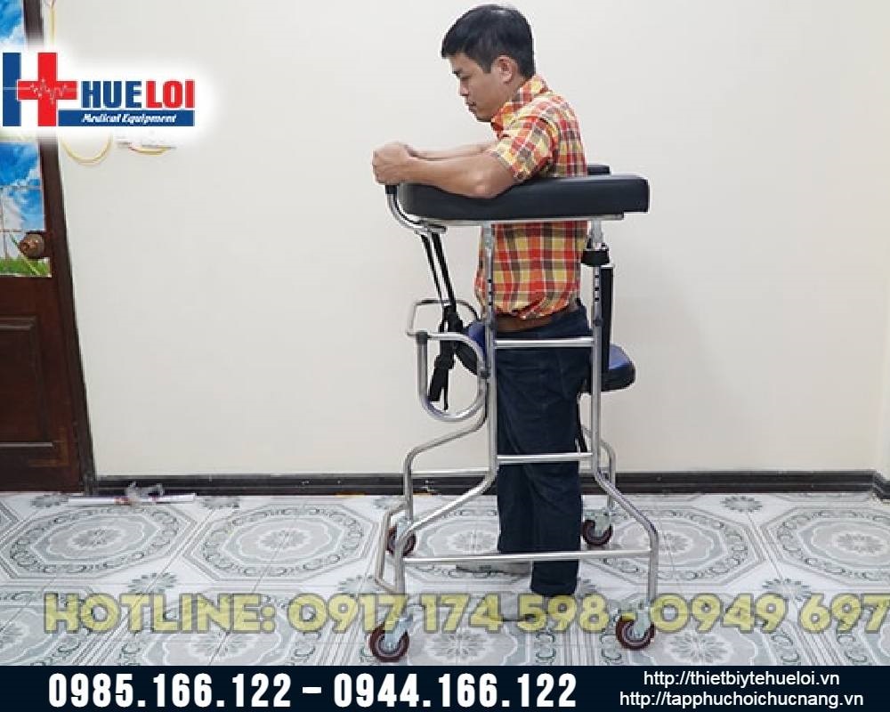 Khung tập đi chữ u cho người bệnh tai biến