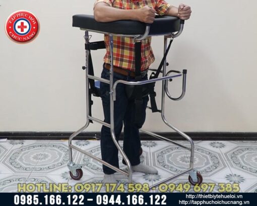 Khung tập đi chữ u cho người bệnh tai biến