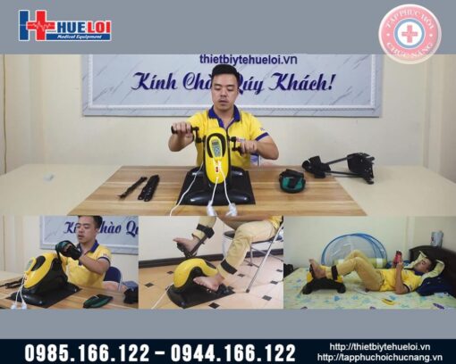 Máy tập phục hồi chức năng tay chân cho người tai biến