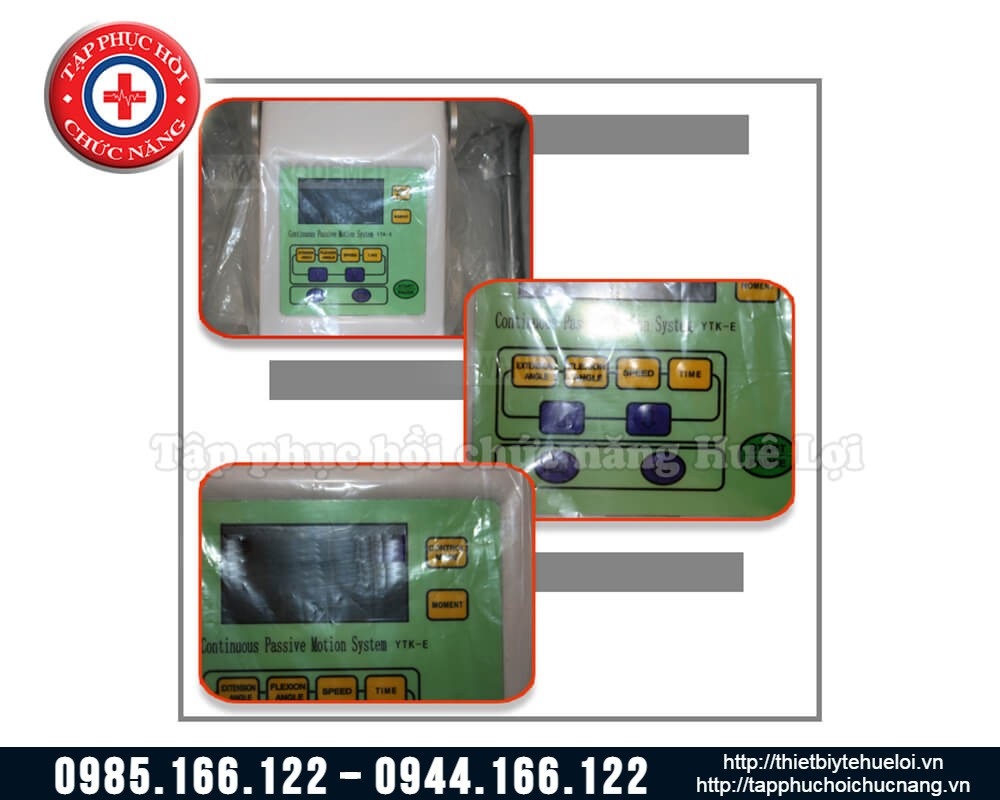 Máy CPM tập khớp cổ tay thụ động