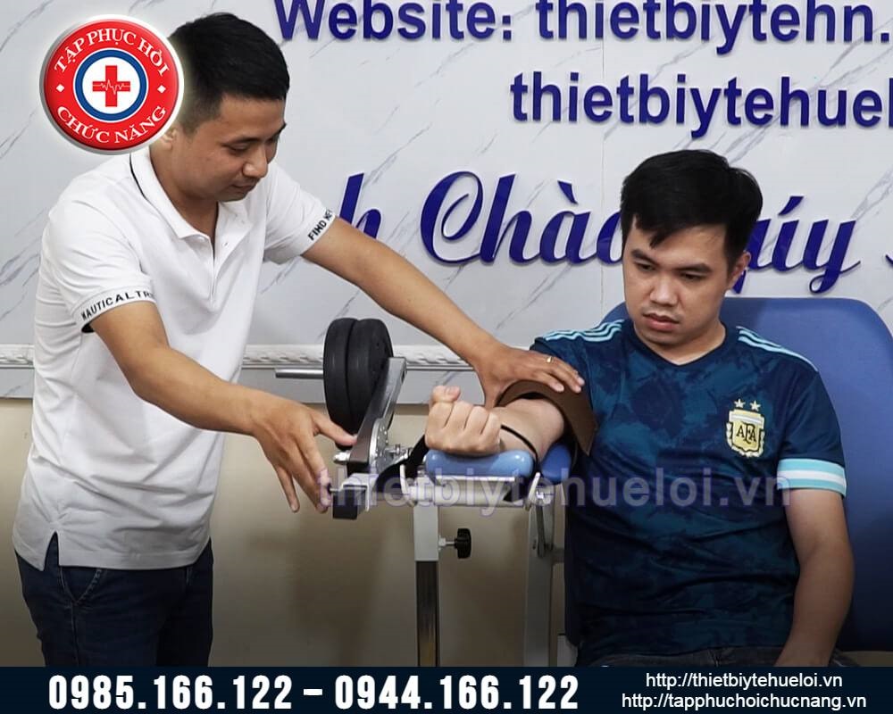Ghế tập phục hồi chức năng cơ tay