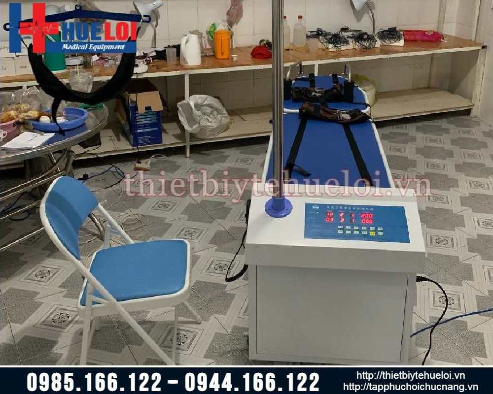 Máy kéo giãn cột sống lưng cổ cao cấp 