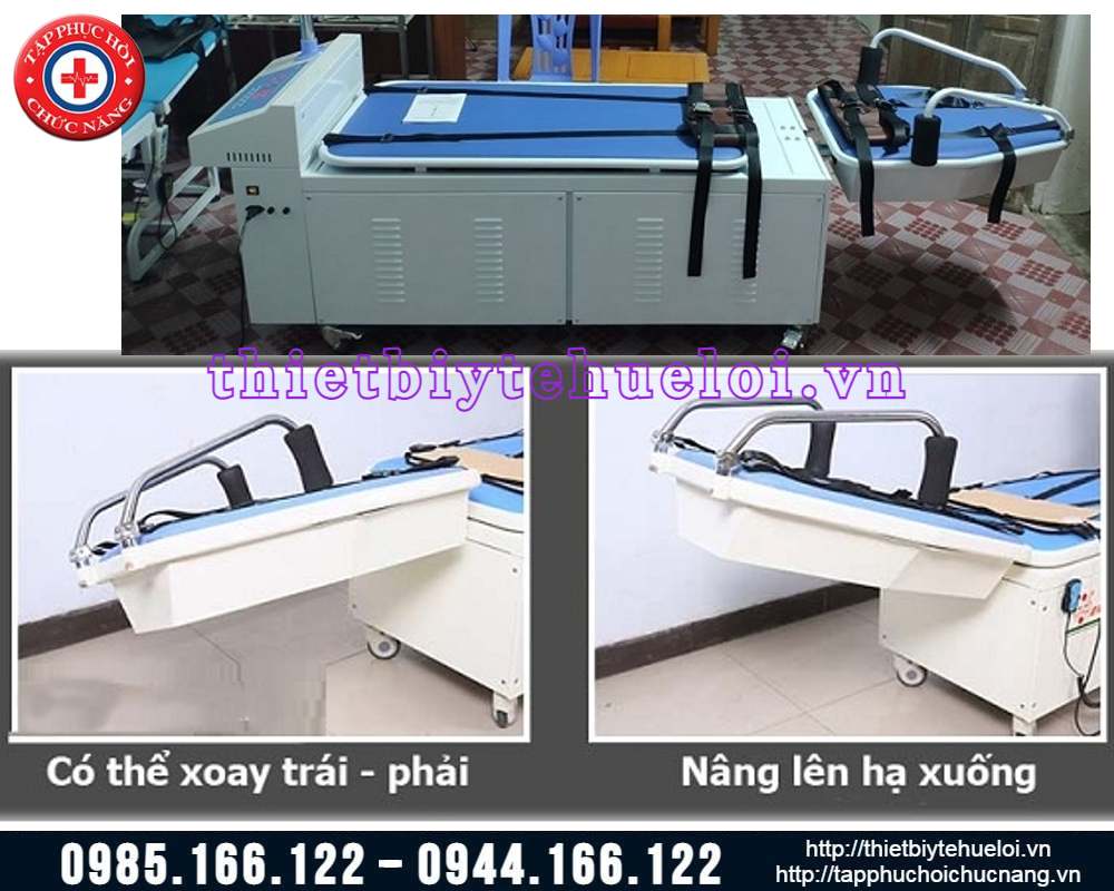 Máy kéo giãn cột sống lưng cổ cao cấp YP-2009B