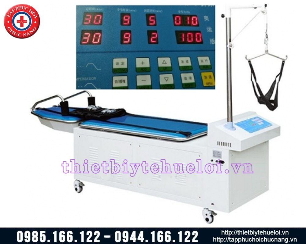 Máy kéo giãn cột sống lưng cổ cao cấp YP-2009B