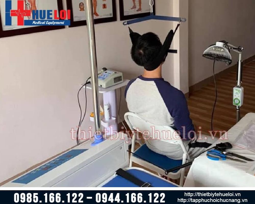 Máy kéo giãn cột sống lưng cổ cao cấp 