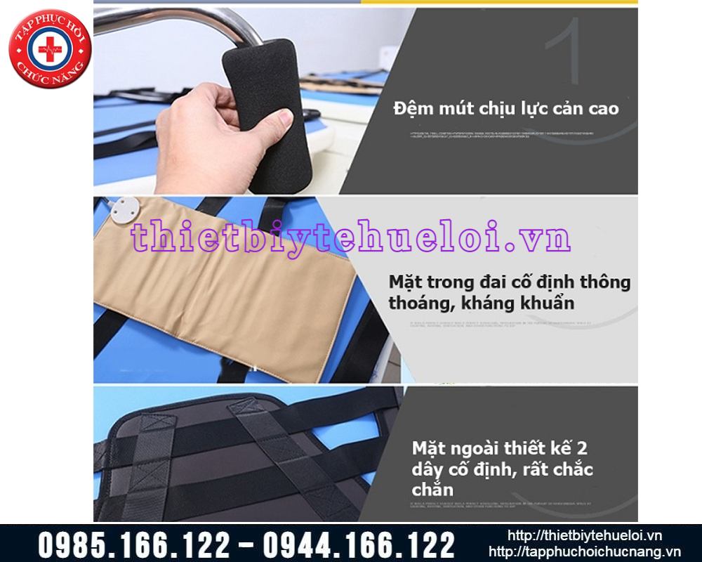Máy kéo giãn cột sống lưng cổ cao cấp 