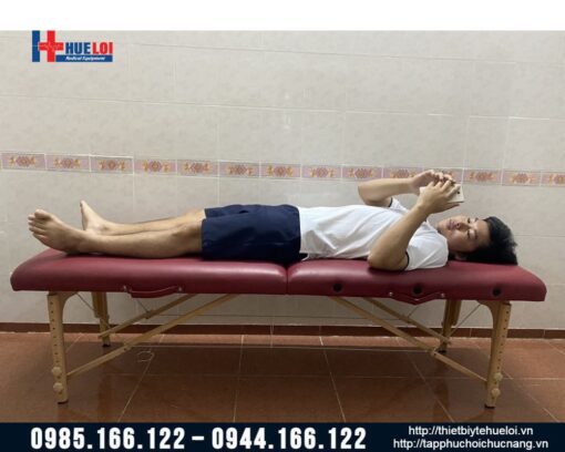 Giường châm cứu xoa bóp bấm huyệt dạng vali HL3