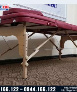 Giường châm cứu massage trị liệu nâng đầu cao cấp HL5