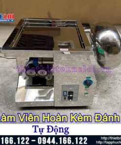 Máy làm viên hoàn tự động kèm bao viên và sấy khô