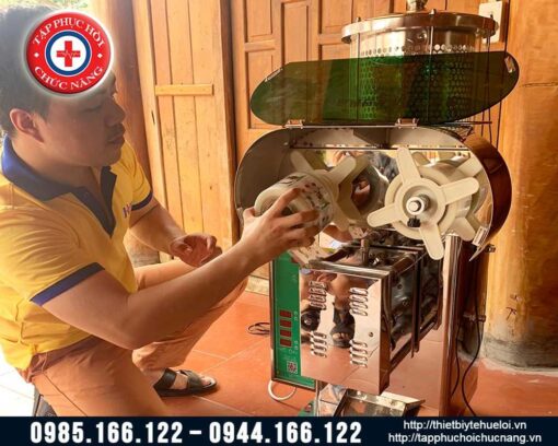 Máy sắc thuốc đông y kèm đóng túi tự động