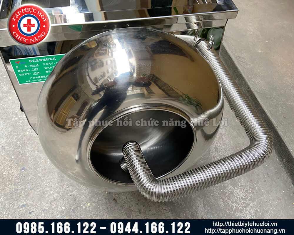 Máy làm viên hoàn tự động kèm bao viên và sấy khô