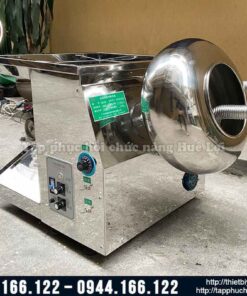 Máy làm viên hoàn tự động kèm bao viên và sấy khô