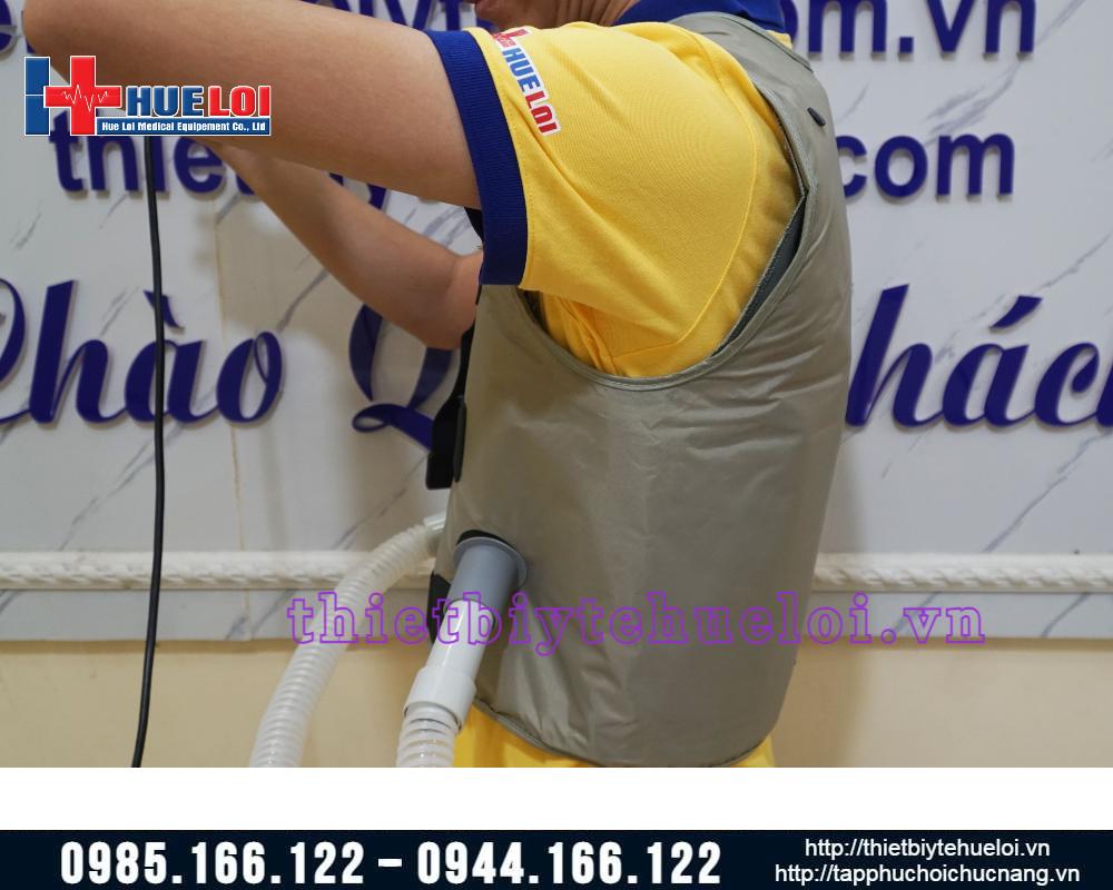Máy vỗ rung long đờm dịch phổi tự động