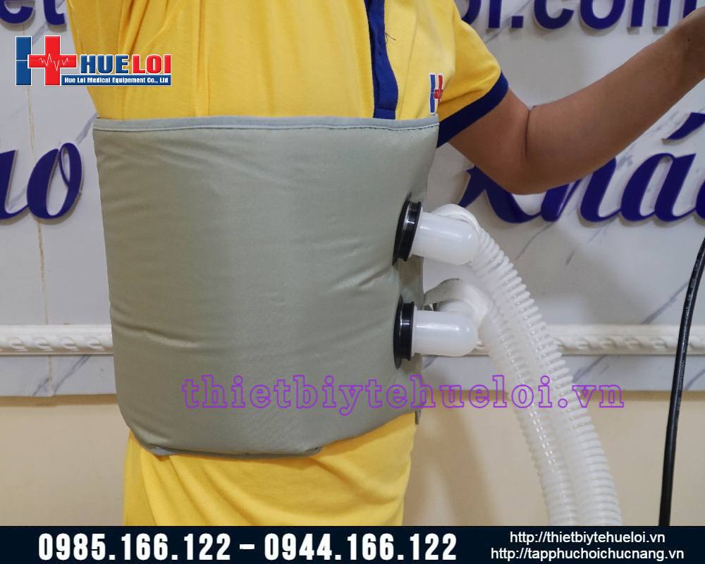 Máy vỗ rung long đờm dịch phổi tự động