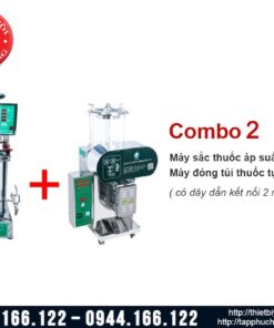 Máy sắc thuốc áp suất cao và máy đóng túi thuốc tự động