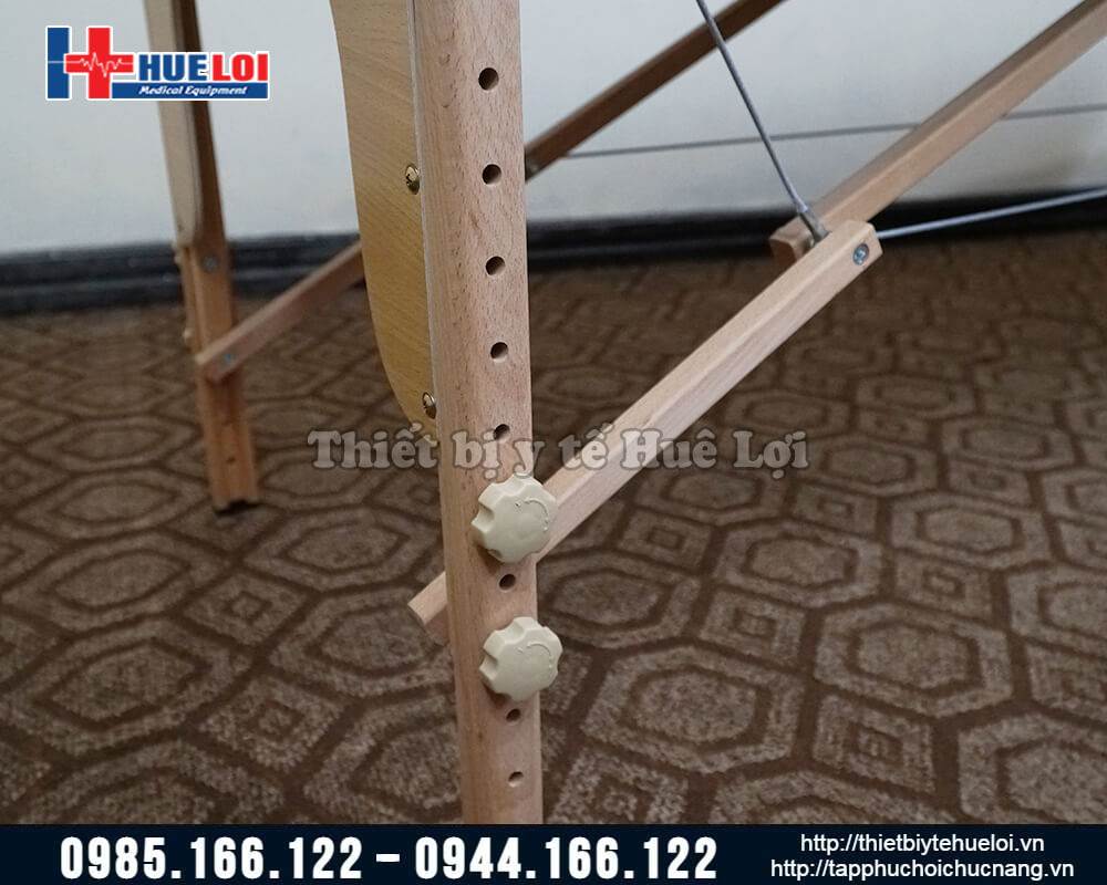 Giường châm cứu xoa bóp bấm huyệt dạng vali HL3