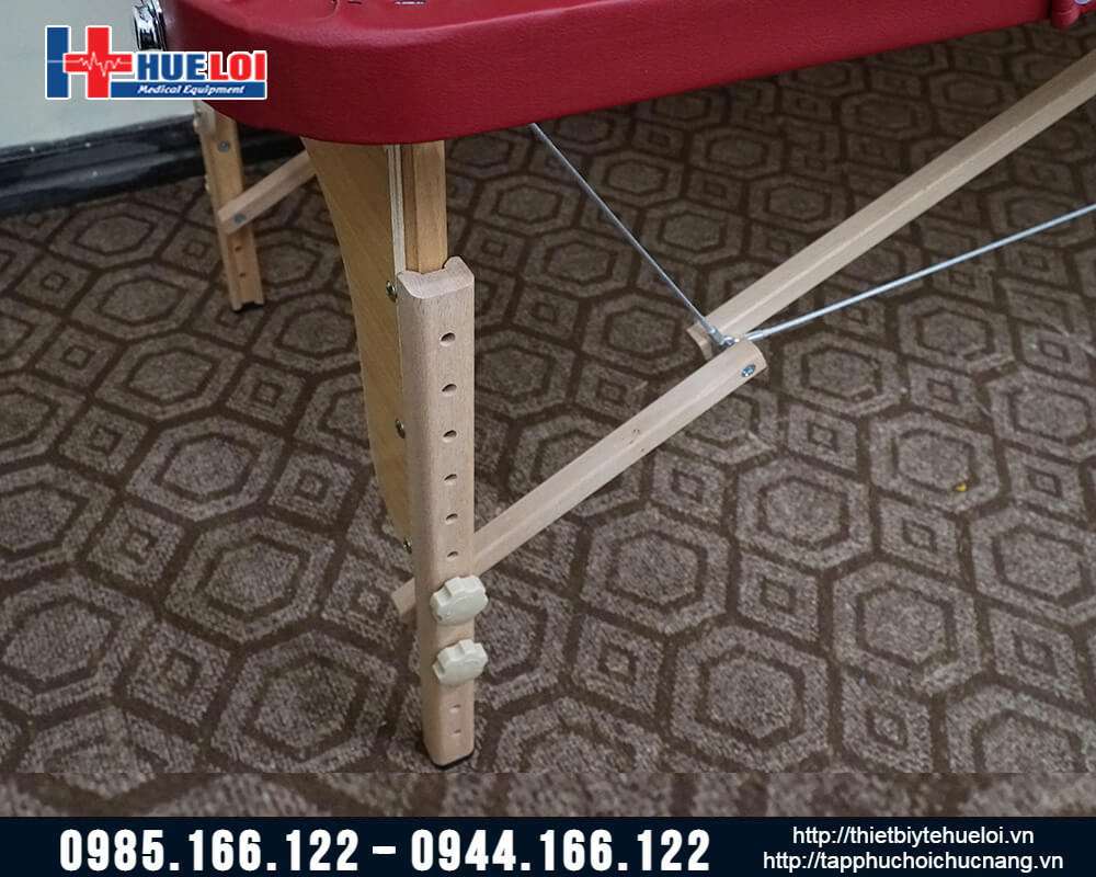 Giường châm cứu massage trị liệu nâng đầu cao cấp HL5