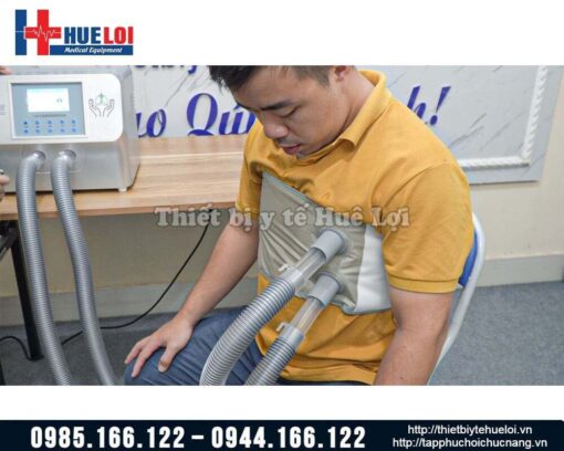 Máy vỗ rung long đờm dịch phổi tự động