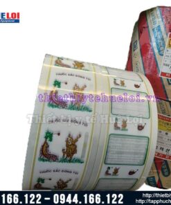 Cuộn túi đóng thuốc đông y tự động