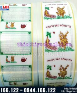 Cuộn túi đóng thuốc đông y tự động