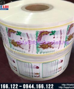 Cuộn túi đóng thuốc đông y tự động