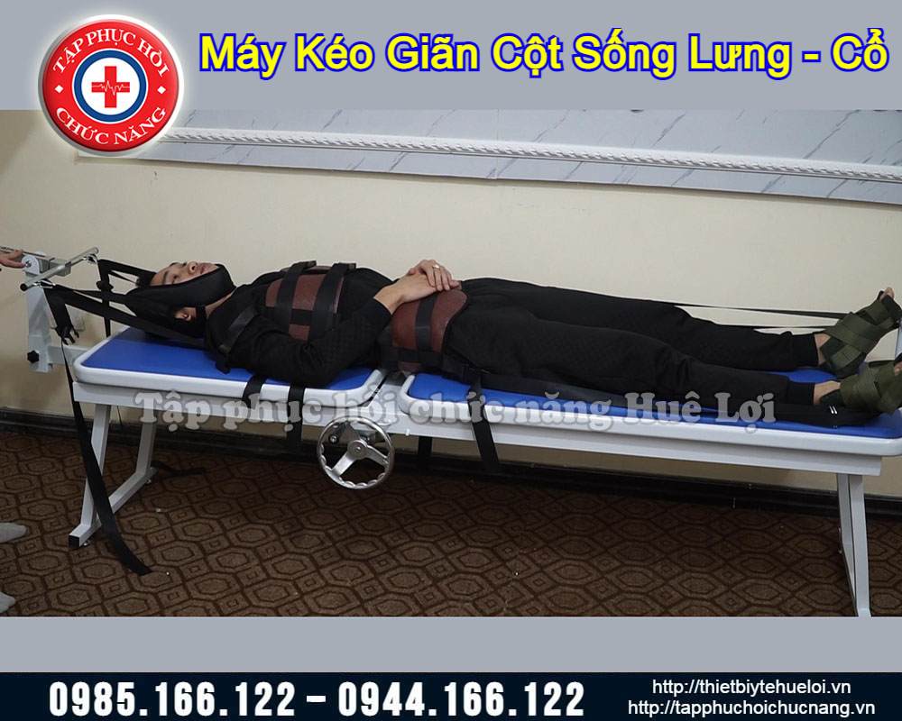 Giường kéo giãn cột sống bằng cơ học