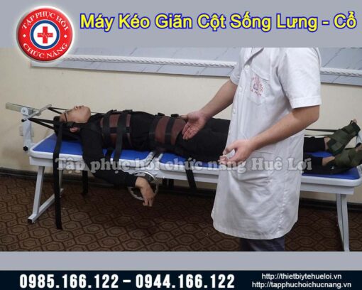 Giường kéo giãn cột sống bằng cơ học