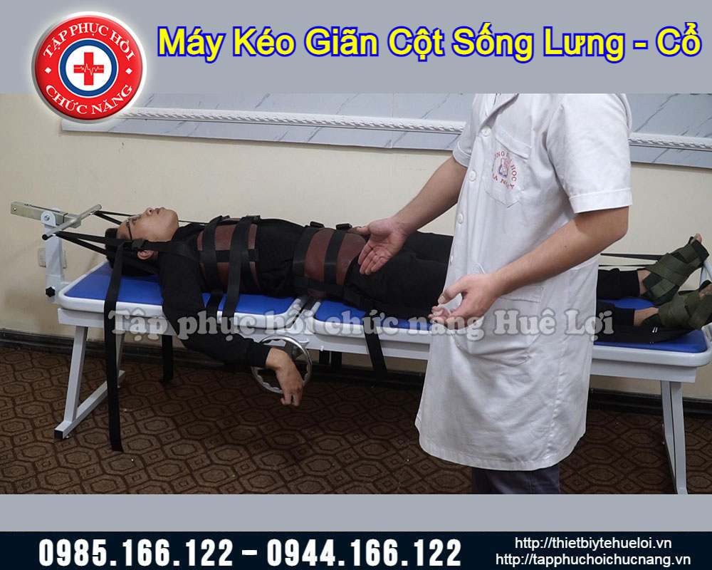Giường kéo giãn cột sống bằng cơ học