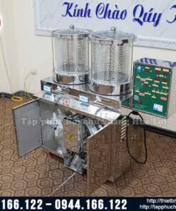 Máy sắc thuốc kèm đóng túi tự động loại 2 nồi cao cấp