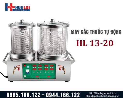 Máy sắc thuốc đông y loại 2 nồi đun