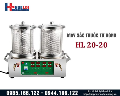 Máy sắc thuốc đông y loại 2 nồi đun