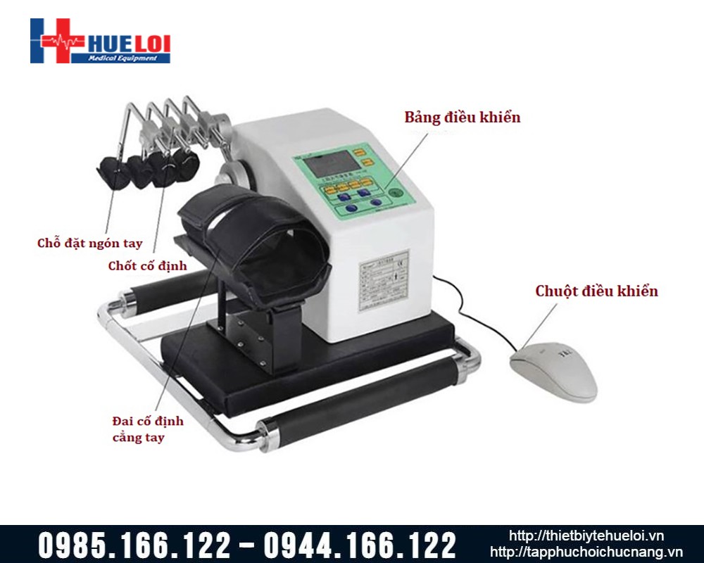 Máy tập vận động khớp cổ tay CPM