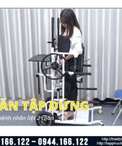 Xe lăn tập đứng cho người yếu liệt chân