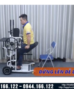 Xe lăn tập đứng cho người yếu liệt chân
