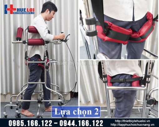 Khung xe tập đi và tập đứng phục hồi chức năng