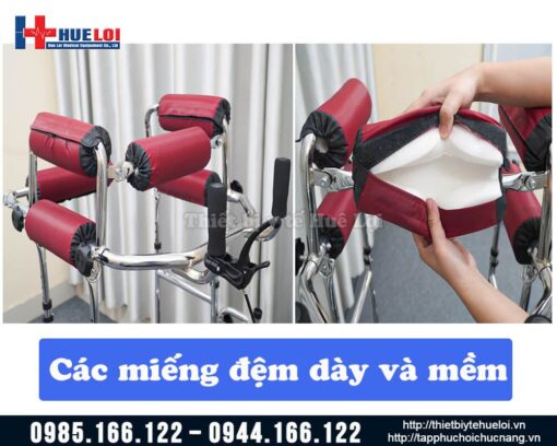 Khung xe tập đi và tập đứng phục hồi chức năng