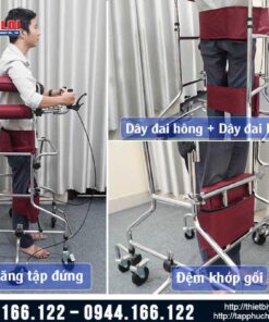Khung xe tập đi và tập đứng phục hồi chức năng