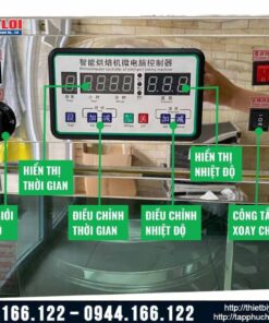 Tủ sấy dược liệu 10 tầng khay 40cm