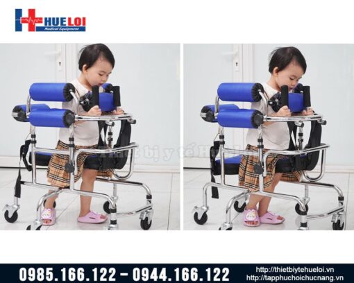 Tập đi an toàn cho trẻ em bằng khung tập đi